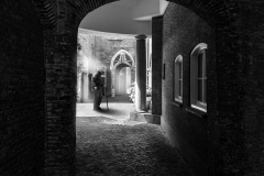 Look Into the Haarlem Courtyard by Maggie Tilley